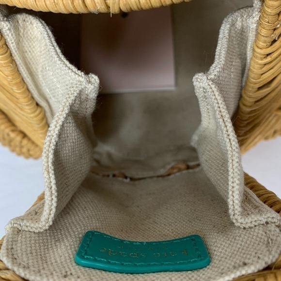 Kate Spade Monkey 🐒 Wicker Novelty Rare Bag - Picture 11 of 14